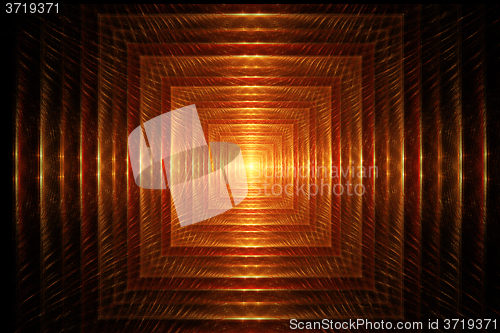 Image of Fractal image \"Light at the end of the tunnel\"