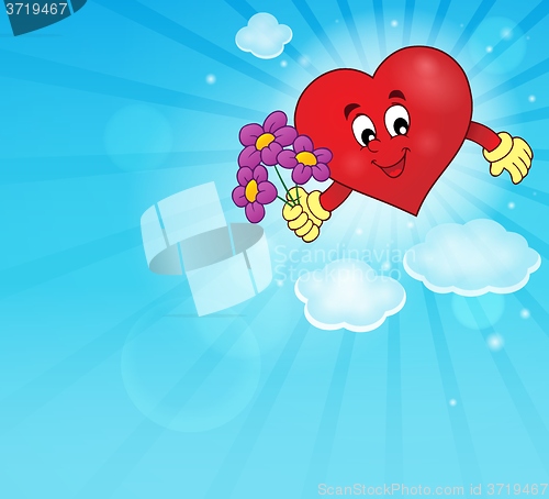 Image of Stylized heart theme image 1