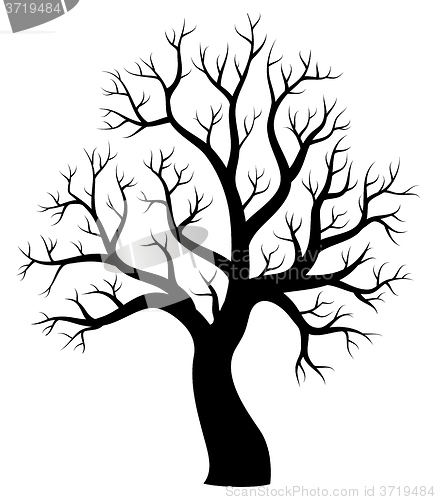 Image of Tree theme silhouette image 1