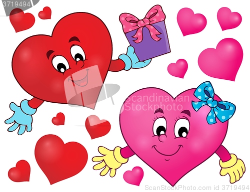 Image of Stylized heart theme image 2