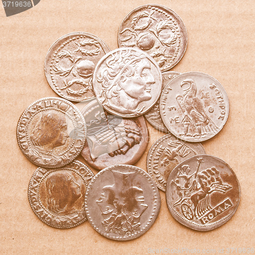 Image of  Roman coin vintage