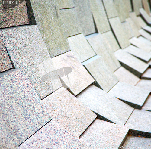 Image of in london  monument old steps and marble ancien line 