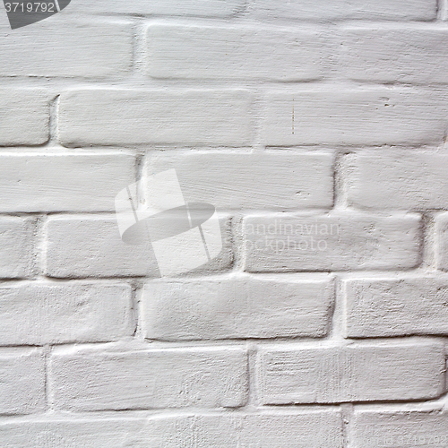 Image of in london abstract    texture of a ancien wall and ruined brick