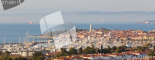 Image of Izola town, Mediterranean, Slovenia, Europe