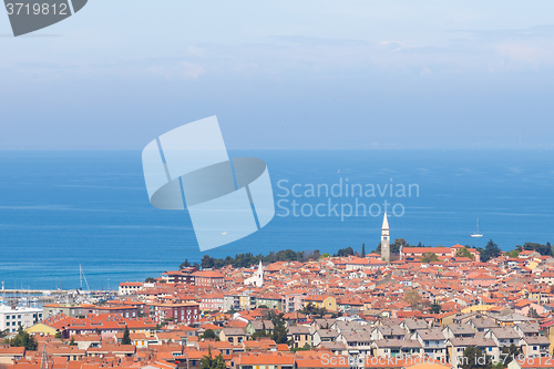 Image of Izola town, Mediterranean, Slovenia, Europe