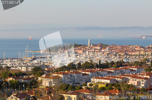 Image of Izola town, Mediterranean, Slovenia, Europe