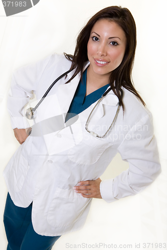 Image of Friendly medical student