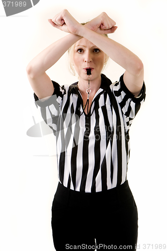 Image of Woman referee