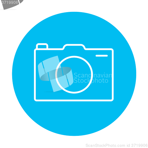 Image of Camera line icon.