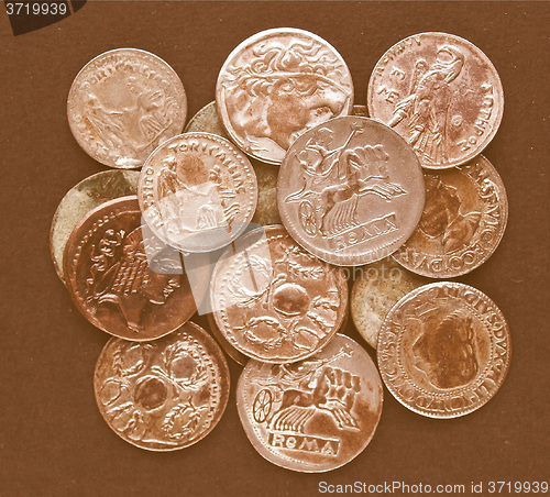 Image of  Roman coin vintage