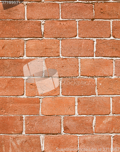 Image of Retro looking Red bricks