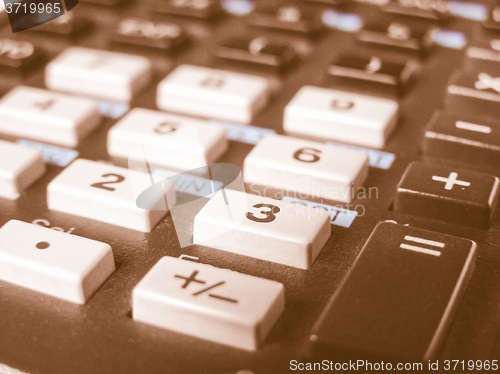 Image of  Calculator picture vintage