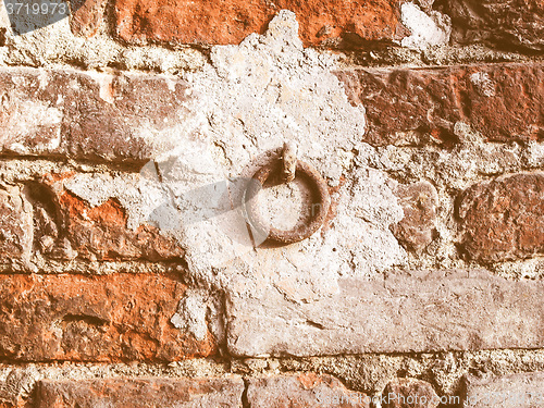 Image of Retro looking Brick wall