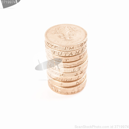 Image of  Pound coin vintage