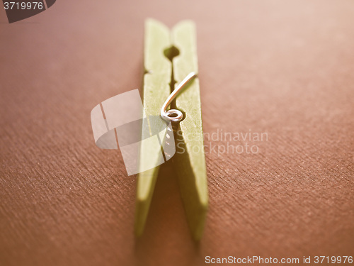 Image of  Clothespin vintage