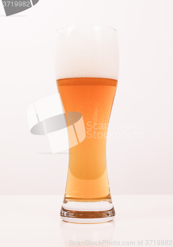 Image of Retro looking Weizen beer