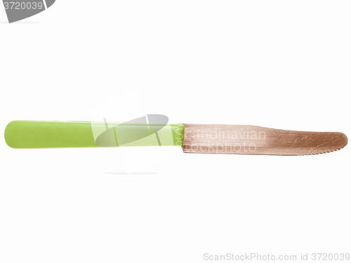 Image of  Knife isolated vintage