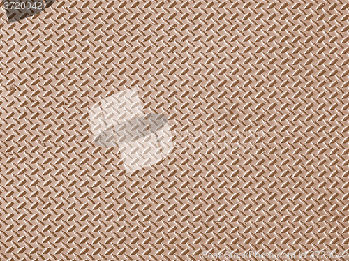 Image of Retro looking Diamond steel