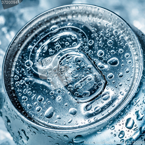 Image of Can on ice