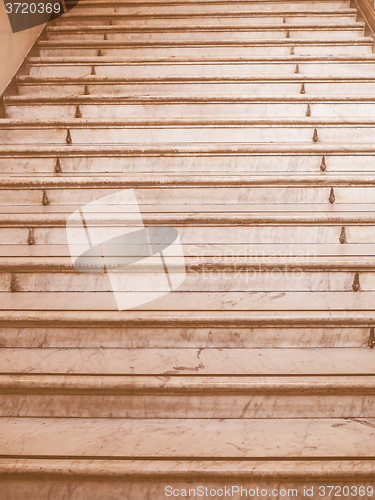 Image of  Stairway steps vintage