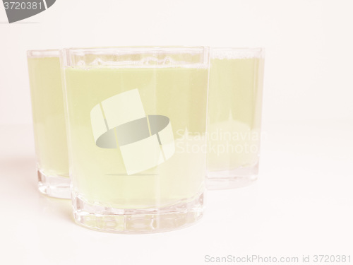 Image of  Green apple juice vintage