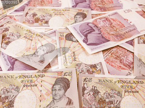 Image of  Pound note vintage