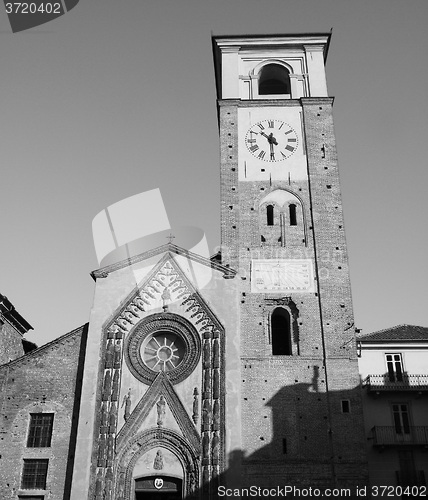 Image of Black and white Duomo di Chivasso