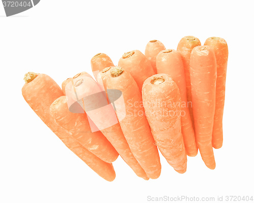 Image of Retro looking Carrots