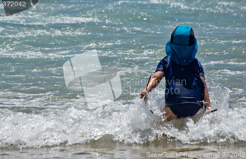 Image of into the waves
