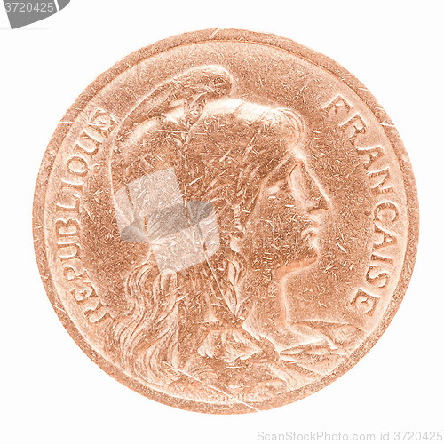 Image of  Old French coin vintage