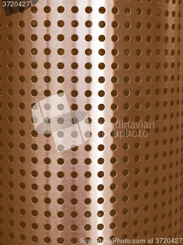Image of  Stainless steel grid mesh vintage