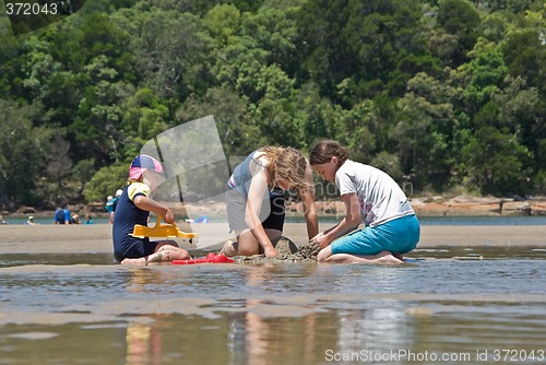 Image of sand castles