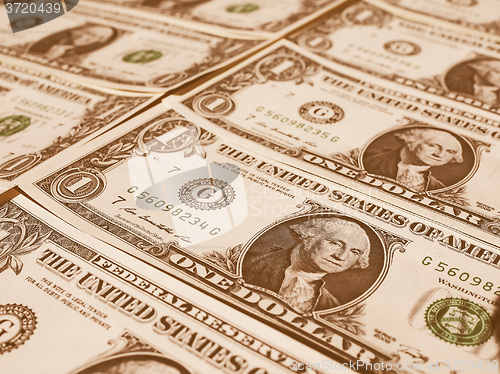 Image of  Dollar notes 1 Dollar vintage