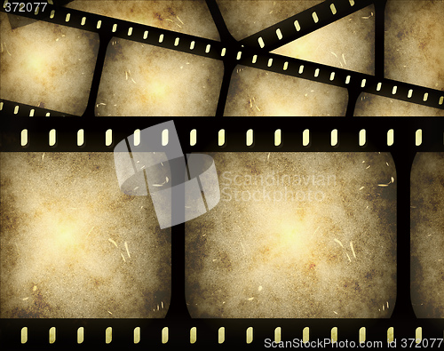 Image of abstract filmstrip