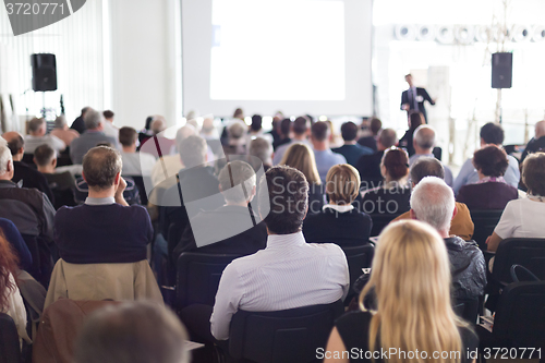 Image of Audience in the lecture hall.