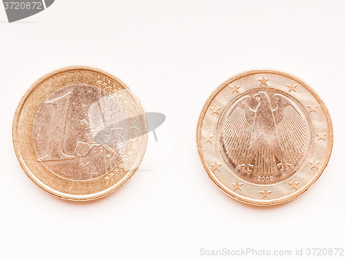 Image of  German Euro coin vintage