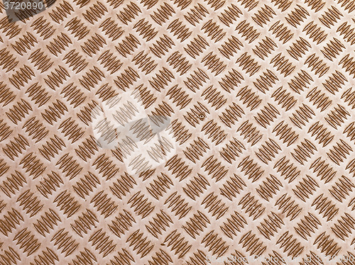 Image of Retro looking Diamond steel