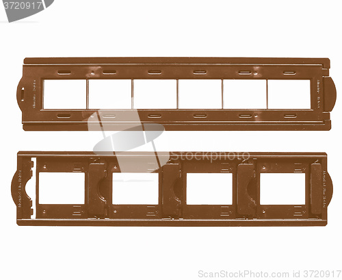 Image of  Mounted film and film strip hold vintage