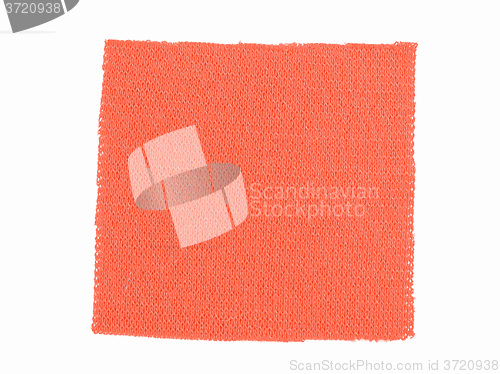 Image of  Red fabric sample vintage