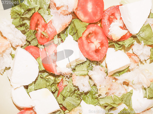 Image of Retro looking Tomato salad