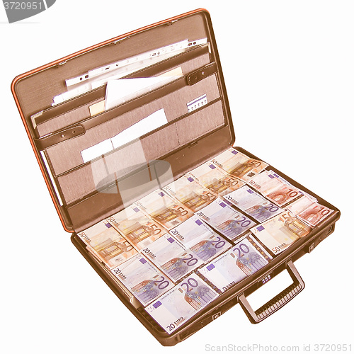 Image of  Money suitcase vintage