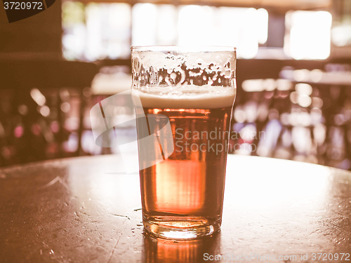 Image of  Pint of beer vintage