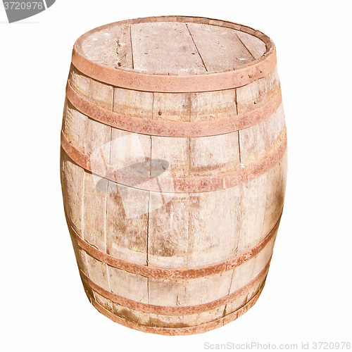 Image of  Wooden barrel cask vintage