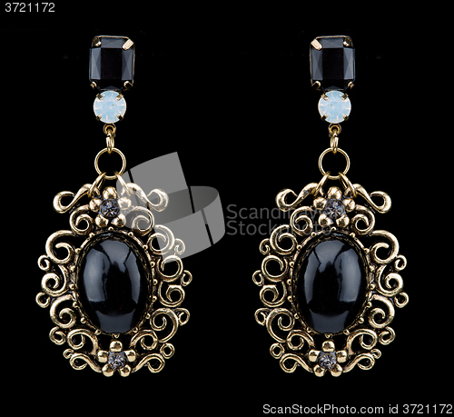 Image of Pear Diamonds Earrings