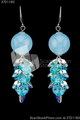 Image of Pear Diamonds Earrings