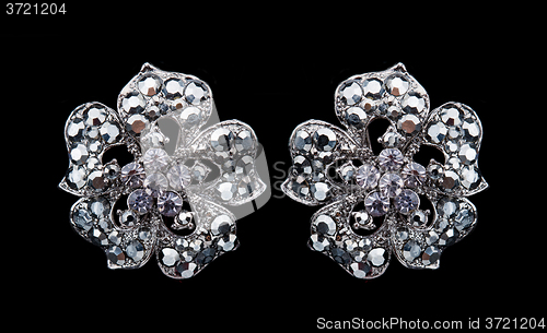 Image of Pear Diamonds Earrings