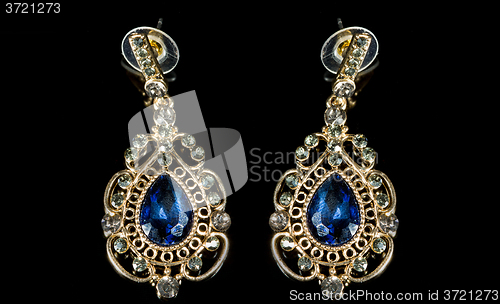 Image of Pear Diamonds Earrings