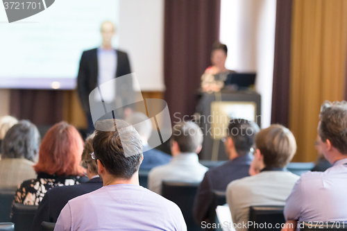 Image of Audience in the lecture hall.