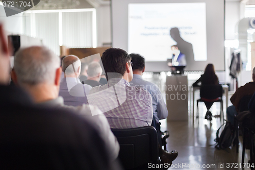 Image of Audience in the lecture hall.