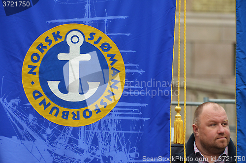 Image of Norwegian Seafarers' Union rally